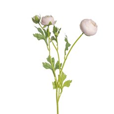 Artificial Ranunculus - Valentina Ranunculus Spray Pale Pink (49cmH)