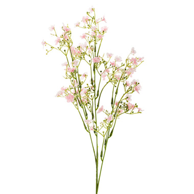 Gypsophila Babys Breath Flower Spray Soft Pink (69cmH)