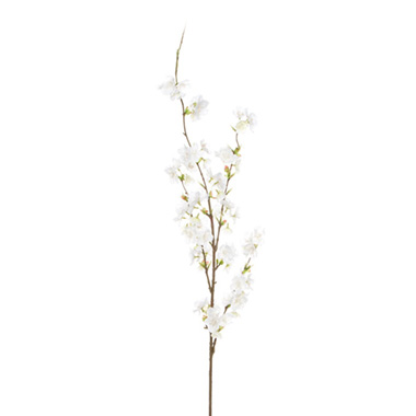 Other Artificial Flowers - Cherry Blossom Spray White (100cmH)