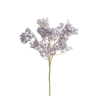 Artificial Dried Flowers - Sea Lavender Spray Soft Purple (48cmH)