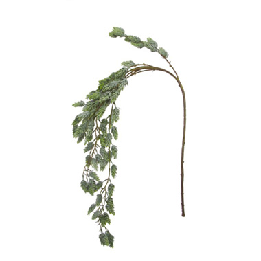 Artificial Leaves - Artificial Hops Hanging Plants Bush Dark Green (118cmH)