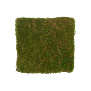 Artificial Moss Mat Rocky Square Green (30cmx30cm)