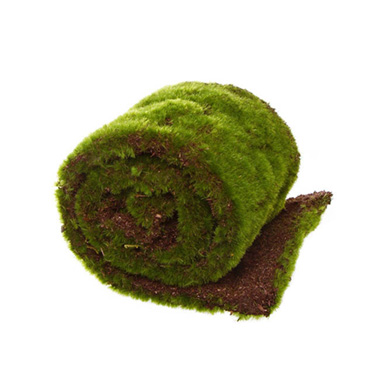 Artificial Moss - Artificial Moss Mat Roll Green (15cmx80cm)