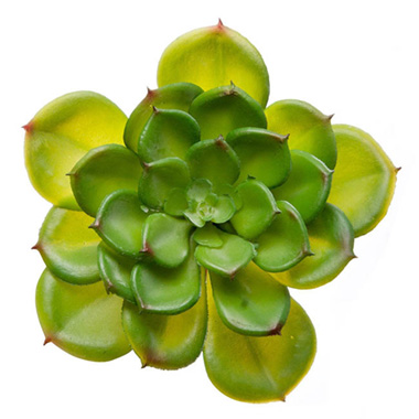 Artificial Succulent Rosette Green (11cmx12cmH)