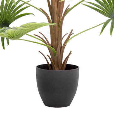 Artificial Fan Palm Potted Plant Real Touch (90cmH)