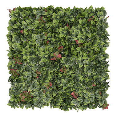 Artificial Greenery Walls - UV Treated Kapok Leaf Wall Green (1Mx1M)