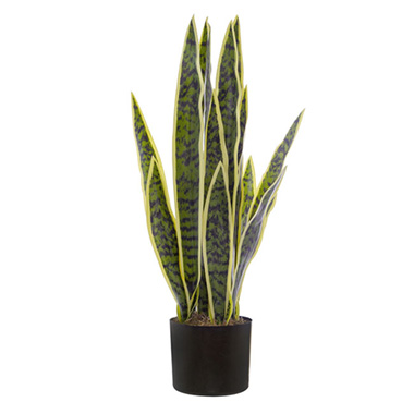 Artificial Sansevieria Potted Real Touch (65cm)