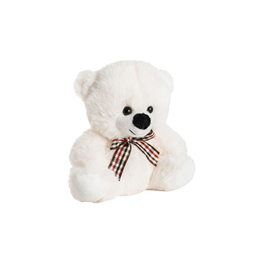 Teddytime® Classic Teddy Bears - Toby Relay Teddy White (15cmST)
