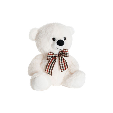Teddytime® Classic Teddy Bears - Toby Relay Teddy White (20cmST)