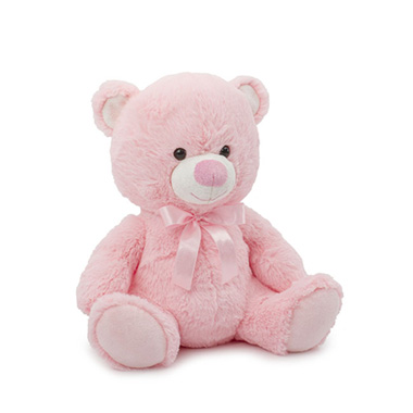 Teddytime Teddy Bears - Toby Relay Teddy Baby Pink (25cmST)