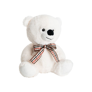 Teddytime® Classic Teddy Bears - Toby Relay Teddy White (25cmST)