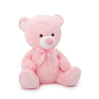Teddytime Teddy Bears - Toby Relay Teddy Baby Pink (30cmST)