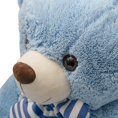 Liam Giant Teddy Bear Blue (105cmHT)