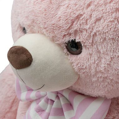 Liam Giant Teddy Bear Soft Pink (105cmHT)