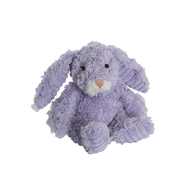 Bunny Soft Toys - Bunny Nibbles Plush Soft Toy Soft Purple (22cmST)