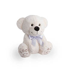 Teddytime Teddy Bears - Pookey Bear White (25cmST)