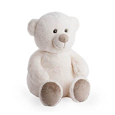 Teddytime Teddy Bears - Chubby Bear White (35cmST)