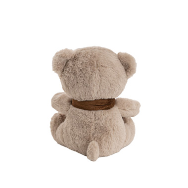 Tobby Bear With Scarf Brown (25cmST)