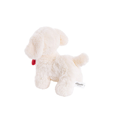 Bonnie Puppy With Bow White (23cmST)