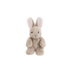 Tom Bunny With Standing Ears Grey (17cmST)