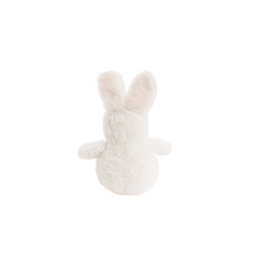 Amelia Bunny With Standing Ears White (17cmST)