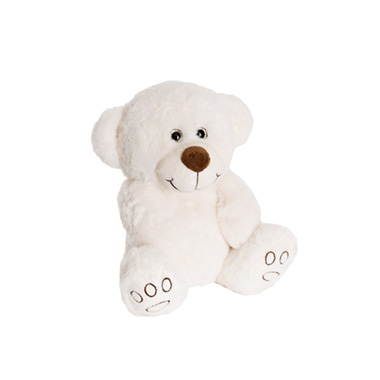 Valentines Teddy Bears - Teddy Bear Sam White (25cmST)