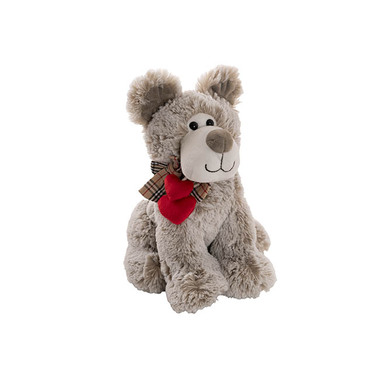 Valentines Day Soft Toys - Love Puppy Mars Plush Soft Toy Brown (24cmST)