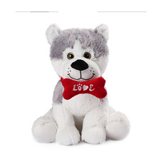 Husky Puppy with Love Bone (30cmST)