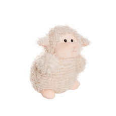 Sheep Soft Toys - Molly Sitting Sheep White (24cmST)