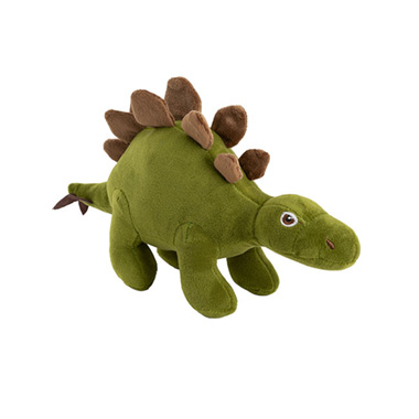 Dinosaur Toys - Boris Stegosaurus Dinosaur Plush Toy Olive Green (33x20cmHT)