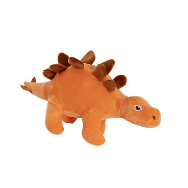 Dinosaur Toys - Boris Stegosaurus Dinosaur Plush Toy Orange (33x20cmHT)