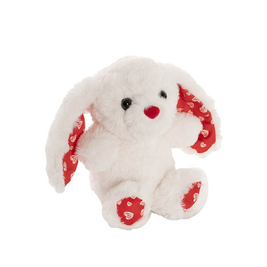 Valentines Day Soft Toys - Love Bunny Rosie White (14cm.ST)