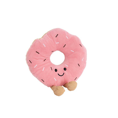 Assorted Plush - Strawberry Donut Plush Soft Toy Pink (20x18cm.ST)
