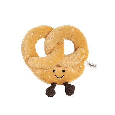 Assorted Plush - Mr Pretzel Plush Soft Toy Brown (20x20cm.ST)