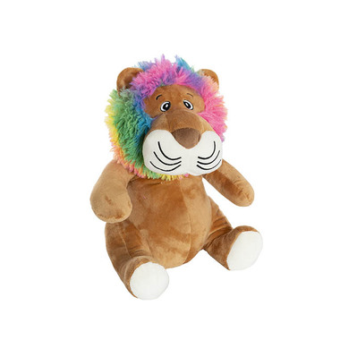 Jungle Animal Soft Toys - Maddie the Party Lion Plush Soft Toy Brown (35cmST)