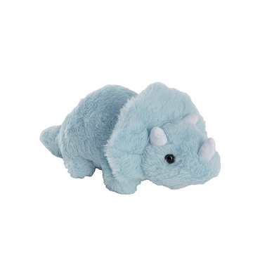 Dinosaur Toys - Triceratops Dinosaur Plush Soft Toy Soft Blue (31x16cmHT)