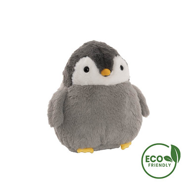 Sea Animal Toys - Rony the Penguin Eco Plush Soft Toy Grey (23cm.HT)
