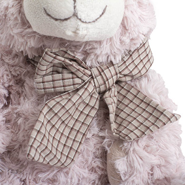 Luke Teddy Bear Baby Pink (20cmH)