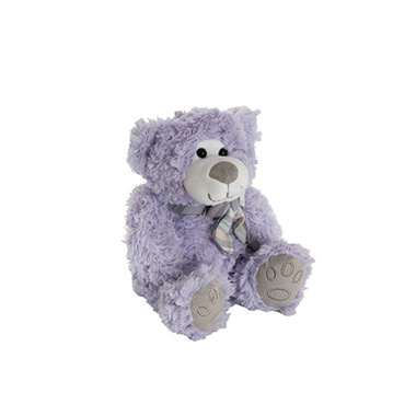 Luke Teddy Bear Soft Purple (20cmH)