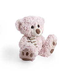Teddytime Teddy Bears - Elliot Teddy Bear Baby Pink (23cmST)