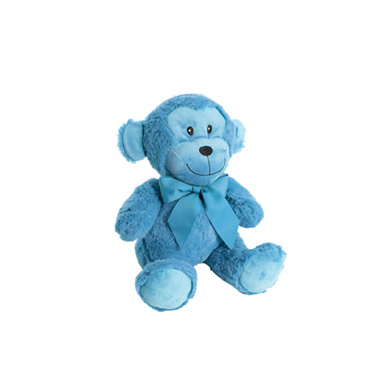 Teddytime Teddy Bears - Jelly Bean Cheeky Monkey Cobalt Blue (20cmST)