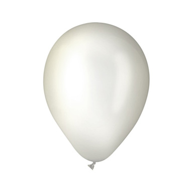 Latex Balloon Helium Grade Pack 100 Clear (30cm)