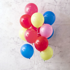 Latex Koch Balloon 12 24 Pack Neon Pink (31cmD)
