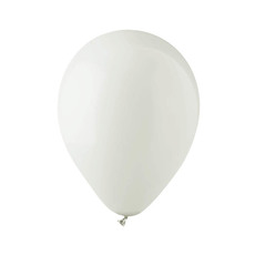 Latex Balloons - Latex Koch Balloon 12 24 Pack White (31cmD)