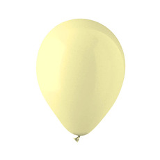 Latex Balloons - Latex Koch Balloon 12 24 Pack Pastel Yellow (31cmD)