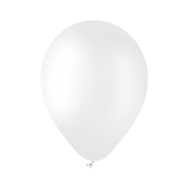 Latex Balloons - Latex Balloon 12 Pack 36 Standard White (30.5cmD)