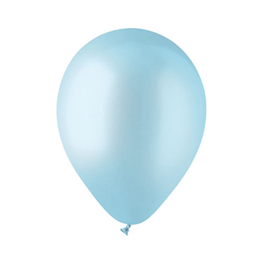  - Latex Balloon 12 Pack 36 Pastel Blue (30.5cmD)