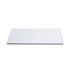 Candle Plates - Rectangle Mirror Candle Plate with Bevelled Edge (30x20cm)