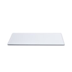 Candle Plates - Rectangle Mirror Candle Plate with Bevelled Edge (30x15cm)