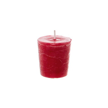 Scented Votive Candles - Premium Scented Votive Candle Rose Pomegranate 12 Hour